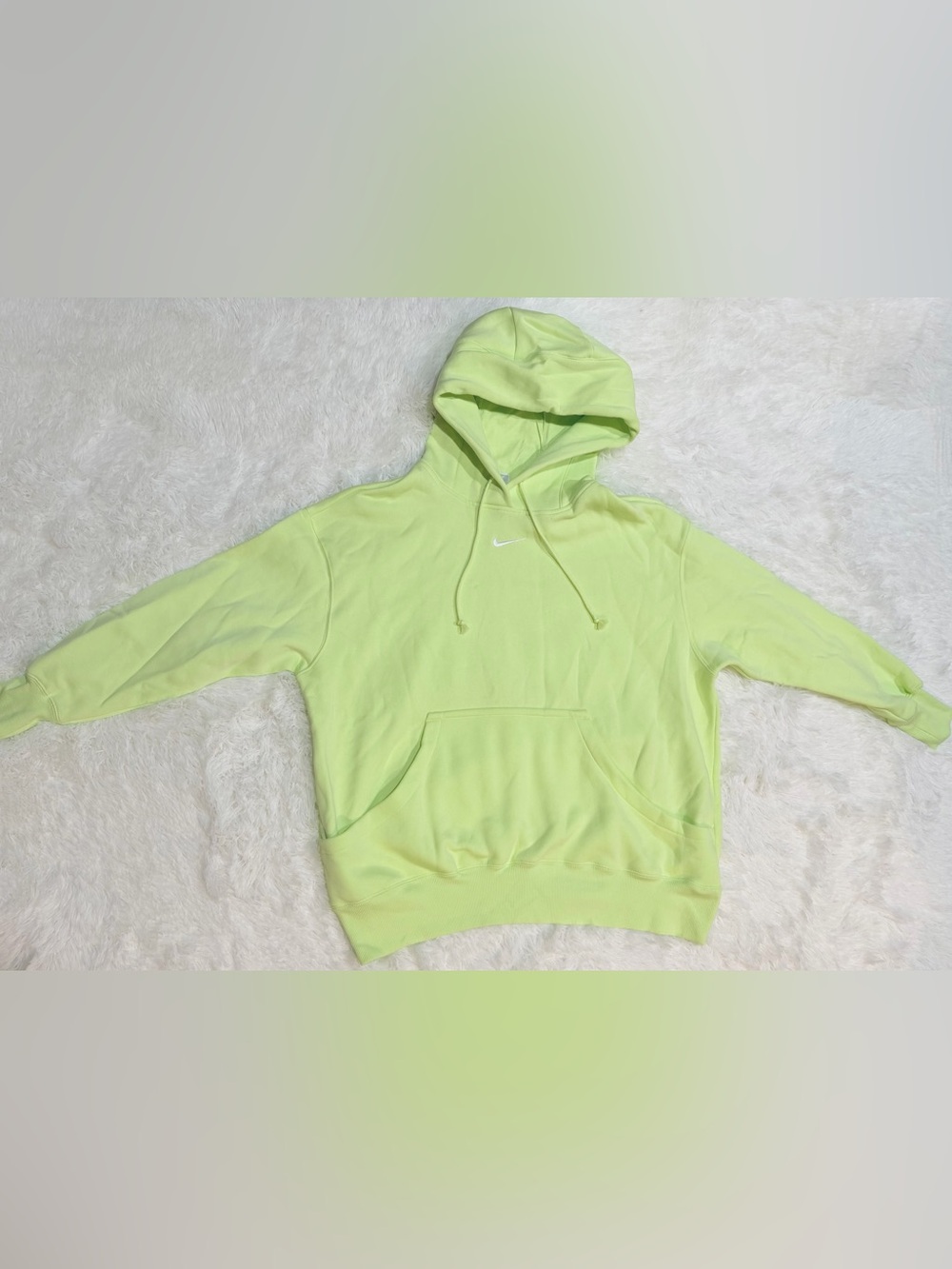 Women's Nike Sportswear Phoenix Fleece Oversized Pullover Hoodie - Size L - Picture 3 of 6